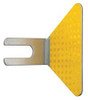 TAPCO 3113-00009 REFLECTOR AMBER TWO WAY STEEL PK50