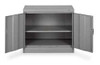 TENNSCO CORP 1430 GRAY E1489 DESK HEIGHT STORAGE CABINET STANDA TENNSCO CORP 1430 GRAY E1489 DESK HEIGHT STORAGE CABINET STANDA