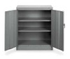 TENNSCO CORP 1442 GRAY E1487 COUNTER HEIGHT STORAGE CABINET STA