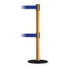 TENSABARRIER 889T2B-33-35-STD-NO-L5X-C BARRIER POST WITH BELT,7-1/2 FT. L,BLUE