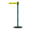 TENSABARRIER 890B-33-28-28-STD-NO-YDX-C D0008 BARRIER POST WITH BELT BLACK NO SC
