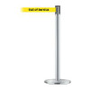 TENSABARRIER 890U-1S-1S-1S-STD-NO-YDX-C D0011 BARRIER POST WITH BELT SATIN CHROM