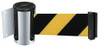 TENSABARRIER 896-STD-1S-STD-NO-D4X-C D0089 BELT BARRIER CHROME BELT YELLOW/BL