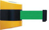 TENSABARRIER 897-30-S-35-NO-G6X-C D0129 BELT BARRIER YELLOW BELT COLOR GRE