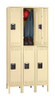 TENNSCO CORP DTK-121236-3 SD WARDROBE LOCKER UNASSEMBLED WITH LEG