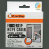 THERMWELL PRODUCTS P14H GRY ROPE CAULK 30FTLG 6-1/4OZ 