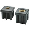 ELESA NDX.Q-1-1/2X0 120- B 5/8-11 TUBE END CAPS 1344 LB. BLACK