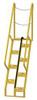 VESTIL ATS-5-68 ALTERNATING TREAD STAIR UNIT,8 FT. 3" H
