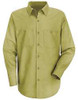VF WORKWEAR SP14KKRG3XL LNG SLV SHIRT KHAKI 65 PET/35 CTN 3XL