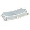 VOLLRATH 77400 COVER STEAM PAN DOME/HINGED FULL SZ SS