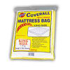 WARP BROTHERS CB-86 MATTRESS STORAGE BAG, KING, CLEAR PLASTI