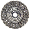 WEILER CORPORATION 08105 6" OD, 5/8" ARBOR HOLE, KNOTTED STEEL WH