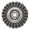 WEILER CORPORATION 13114 TWIST WIRE WHEEL BRUSH THREADED ARBOR