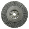 WEILER CORPORATION 31104 4" OD, 1/2" ARBOR HOLE, NYLON WHEEL BRUS