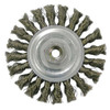 WEILER CORPORATION 36015 4IN KNOTED WHEEL BRUSH CORSE   WEILER CORPORATION 36015 4IN KNOTED WHEEL BRUSH CORSE