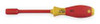 WIHA TOOLS 32221 INSULATED NUT DRIVER 8.0MM 5 IN SHANK