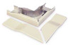 LEGRAND V2411DFO FULL CAPACITY FLAT ELBOW IVORY