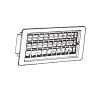 WITTEN AUTOMATIC VENT 306MGR GRY FOUND AUTO VENT B-E       