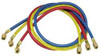 YELLOW JACKET 21985 CHARGING HOSE SET 1/4 IN 3 HOSES L 60 IN