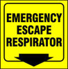 ZING ENTERPRISES, LLC 2593 RESPIRATOR SIGN L-SHAPE PLASTIC