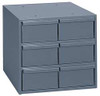 DURHAM MFG CO 001-95 6 DRAWER, SMALL PARTS STEEL STORAGE CABI