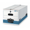 BANKERS BOX 00704 BANKER BOX LTR 500LB WHT/BLU PK12
