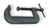 WILTON 104 C-CLAMP,4",STEEL,EXTRA HD,10,000 LB.