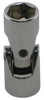 WESTWARD 10E199 FLEX SOCKET 1/2 IN DR 3/4 IN 6 PT STD