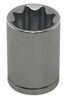 WESTWARD 10E203 SOCKET 1/2 IN DR 13/16 IN 8 PT STD
