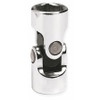 WESTWARD 10E216 FLEX SOCKET,STEEL,CHROME,13/16"