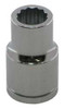 WESTWARD 10E256 SOCKET 1/2 IN DR 26MM 12 PT STD