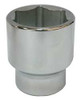 WESTWARD 10E297 SOCKET, STEEL, CHROME, 15/16 IN