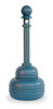 EAGLE 1206GRAY 5 QT POLYETHYLENE CIGARETTE & CIGAR RECE