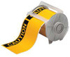 BRADY SPC ABSORBENTS 121560 LABEL VINYL BLACK/YELLOW