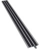 WOOSTER PRODUCTS 121BFBLA4 SAFETY STAIR NOSING BLACK EXTRUDED ALUM