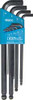 EKLIND TOOL 13509 BALL END HEX KEY SET SHORT L-SHAPED