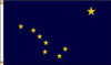 NYLGLO 140170 D3771 ALASKA FLAG 4X6 FT NYLON