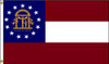 NYLGLO 141163 D3771 GEORGIA FLAG 4X6 FT NYLON