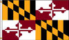 NYLGLO 142370 D3771 MARYLAND FLAG 4X6 FT NYLON