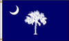 NYLGLO 144870 D3771 SOUTH CAROLINA FLAG 4X6 FT NYLON