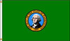 NYLGLO 145780 D3772 WASHINGTON FLAG 5X8 FT NYLON