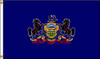 NYLGLO 14670 D3771 PENNSYLVANIA FLAG 4X6 FT NYLON