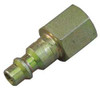 HANSEN 15E COUPLER PLUG (F)NPT 1/4 STEEL