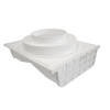 LAMBRO INDUSTRIES 164W EAVE VENT 4IN WHITE PLSTC SIDE