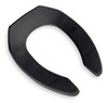 BEMIS MFG 1955CT-047 TOILET SEAT ELONG PLASTIC BLCK
