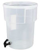 CARLISLE 220930 CARLISLE® 220930 CLEAR 5 GALLON ROUND BE