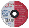 UNITED ABRASIVES-SAIT 23042 ABRSV CUT WHL 3IN D 1/16 IN T 1/4IN AH