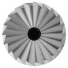 PFERD 24241 CARBIDE BUR CYLIND END CUT STD 3/8X3/4 X