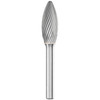 PFERD 24881 CARBIDE BUR FLAME SHAPESTD 1/2X1-1/4X1/4
