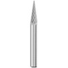 PFERD 25213 CARBIDE BUR,SCTI SM-2,1/4",DIAMOND CUT